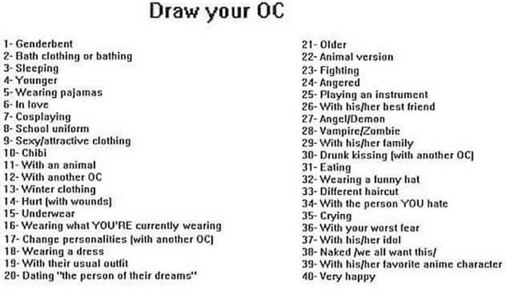 Deviantart Write Challenge Daily Drawing Challenge by Hiyumi-Myu on DeviantArt