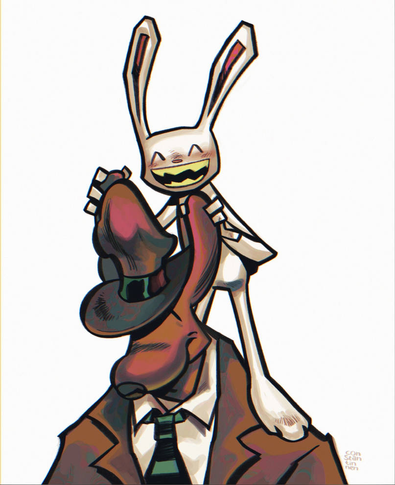 sam the bunny by Karoline-13 on DeviantArt