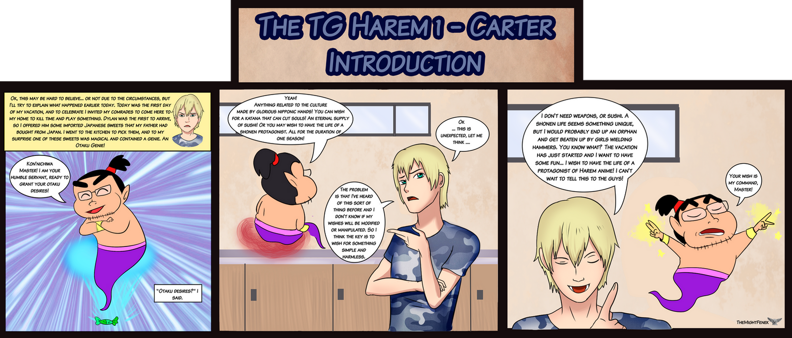 The TG Harem 1 - Carter Introduction