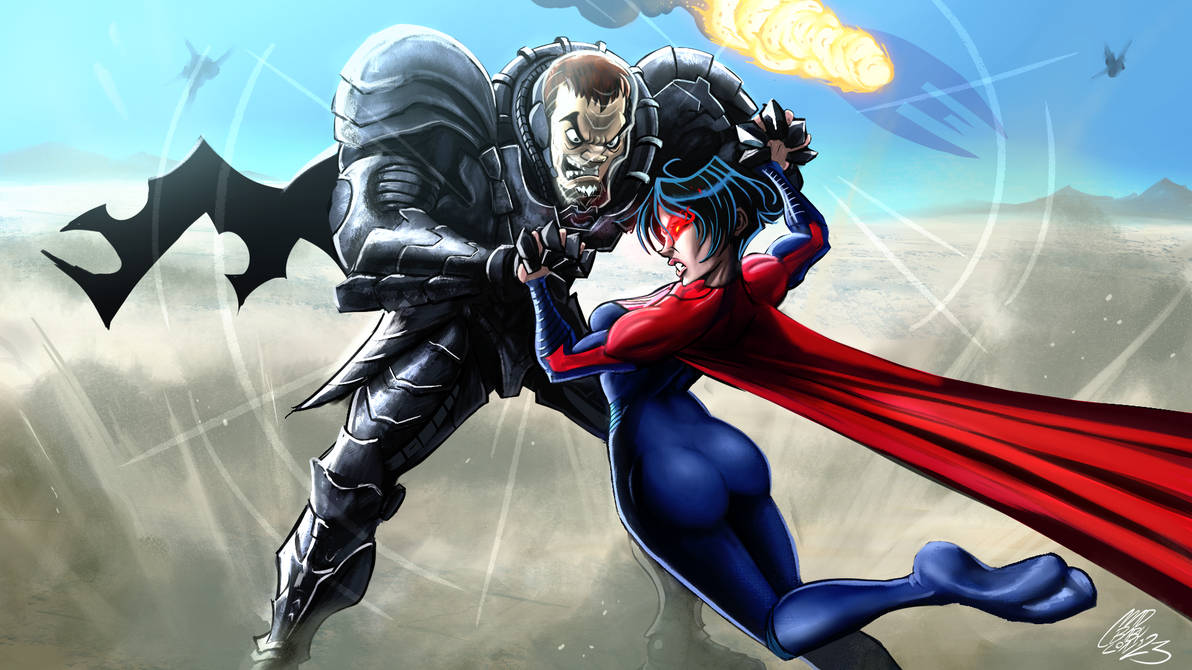 General Zod v Kara Zor-El by Madbabylon on DeviantArt