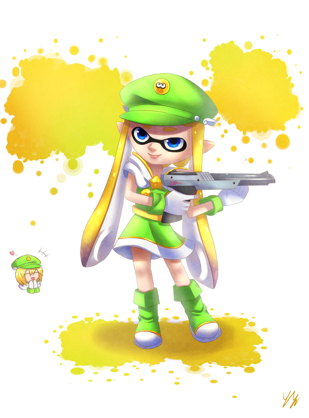 Splatoon Ace Inkling Cosplay - COMMISSION NEWS