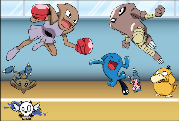 hitmonlee mega for north and south by Larrykoopa1201 on DeviantArt