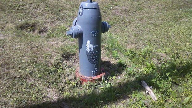 Fire Hydrant - Wolf back