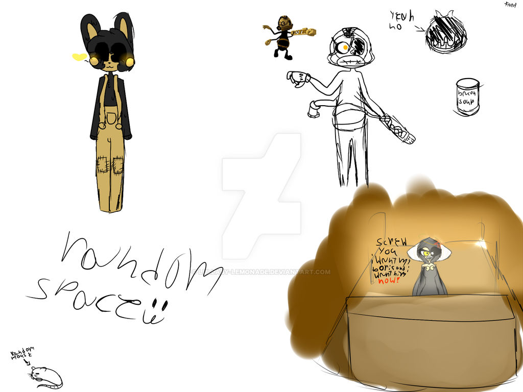 Batim Ink Ouddle Batim Doodles #1 by Lullaby-Lemonade on DeviantArt