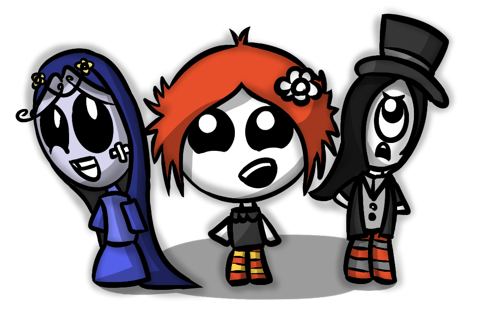 ruby gloom + super meat boy