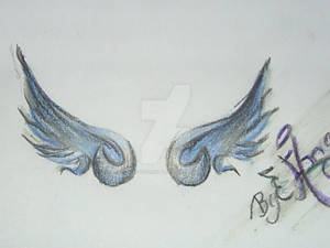 Blue l wings