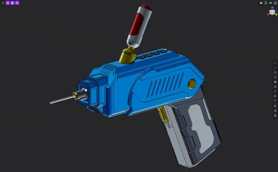 Med-Injector-I Model Design Demo Renders - 2 by auttyjbow on DeviantArt
