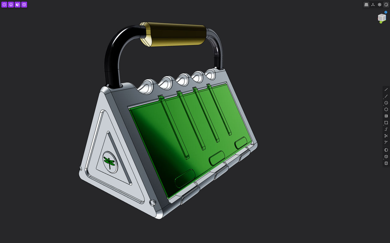 CyberDeck Concept Build Design-001 - Render #2 by auttyjbow on DeviantArt