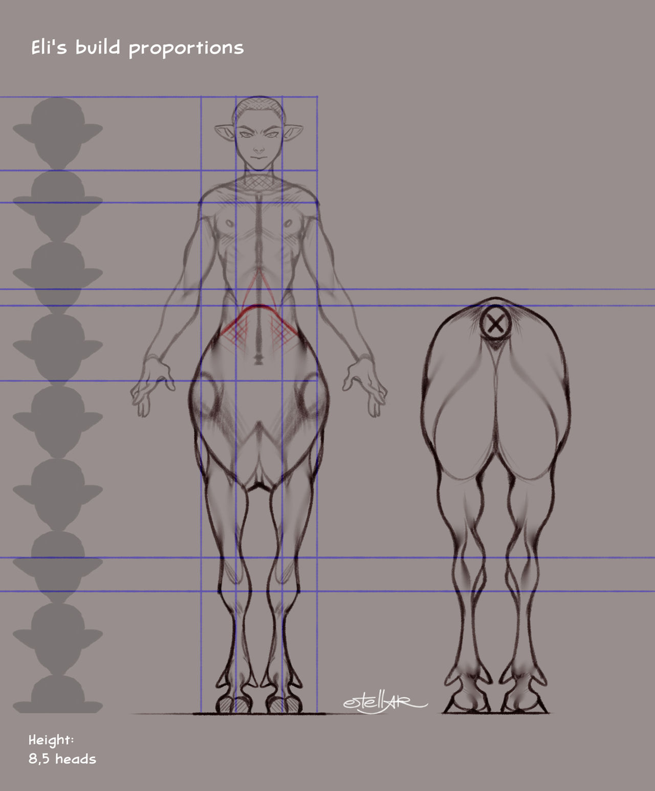 Deviantart Build Eli's build proportions by LucasEstellar on DeviantArt