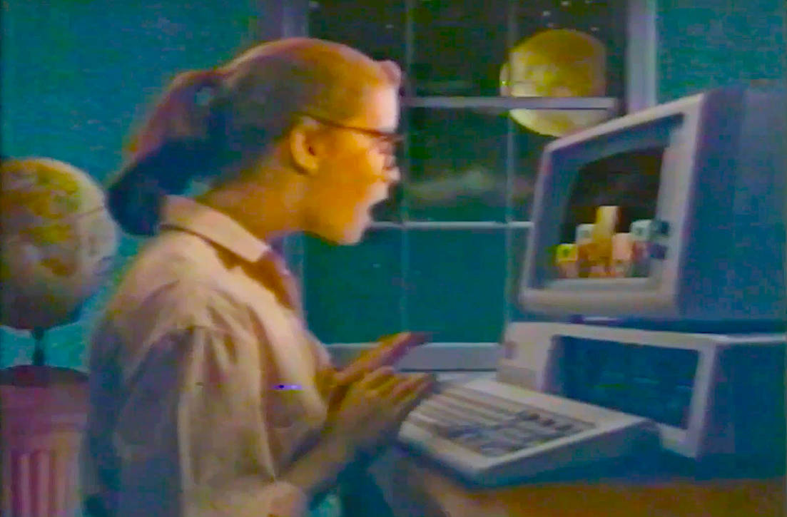 Bubble Yum 80s Computer Commercial by Junknasium on DeviantArt