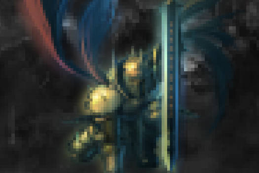 Pixelized Knight