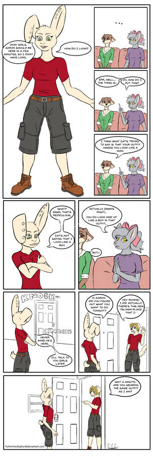 The Outfit - Furry Experience fancomic.