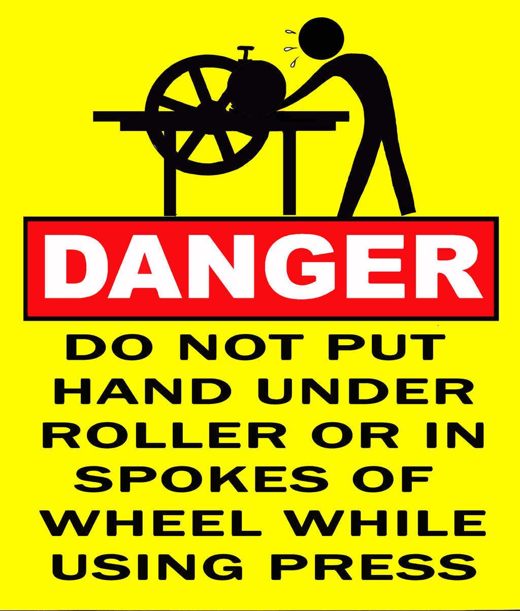 Printmaking warning sign by Snake-Artist on DeviantArt