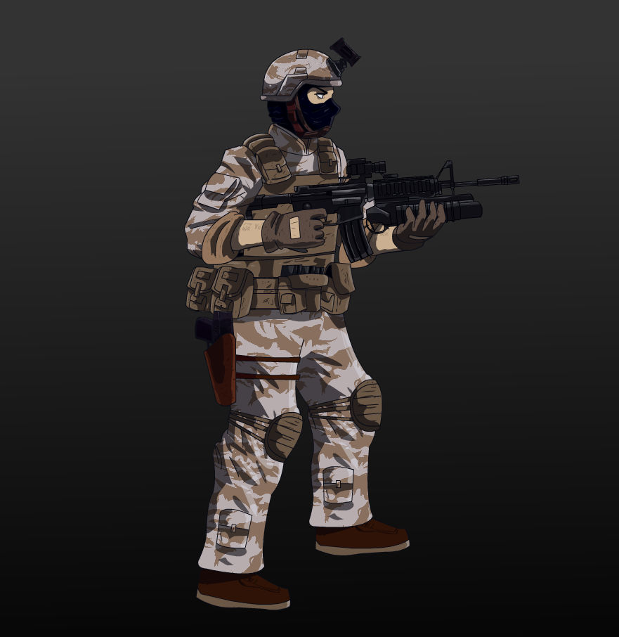 Commission: Game Soldier by CoolBoysEnt on DeviantArt