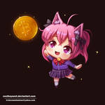 chibi bitcoin by CoolBoysEnt