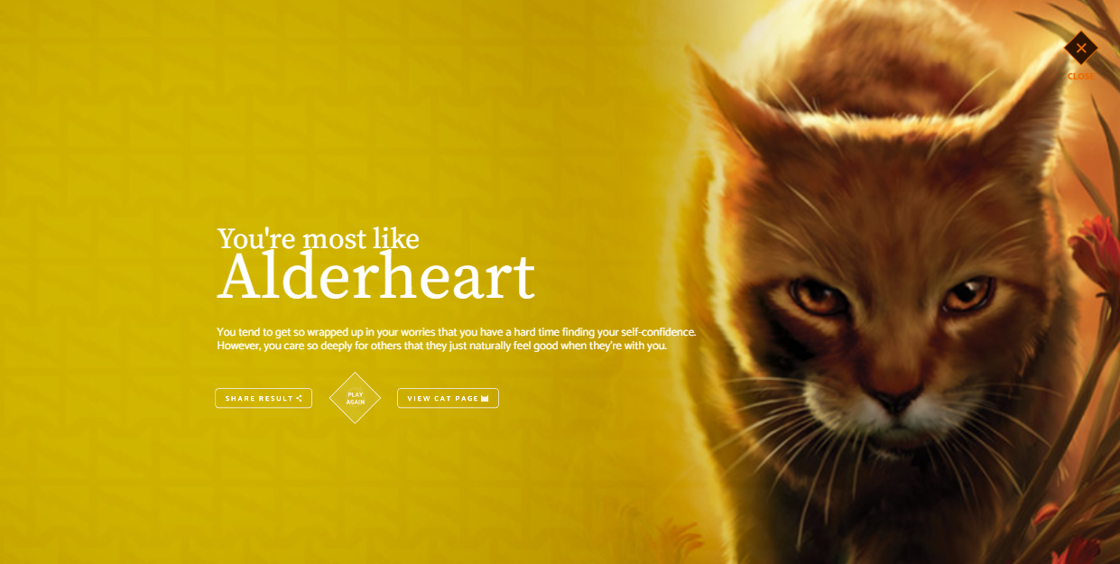 Which Warrior Cat are you most like. by WarriorCatz1111Jaina on