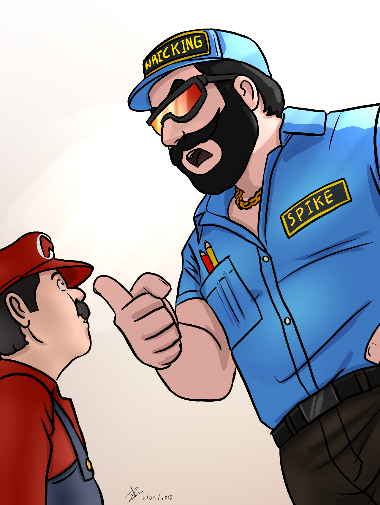 Foreman Spike : Super Mario Bros by Fountain97 on DeviantArt