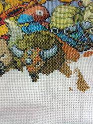 Pokemon Cross Stitch - Tauros