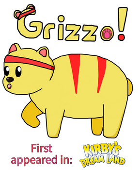 Drawing Every Kirby Enemy: Grizzo