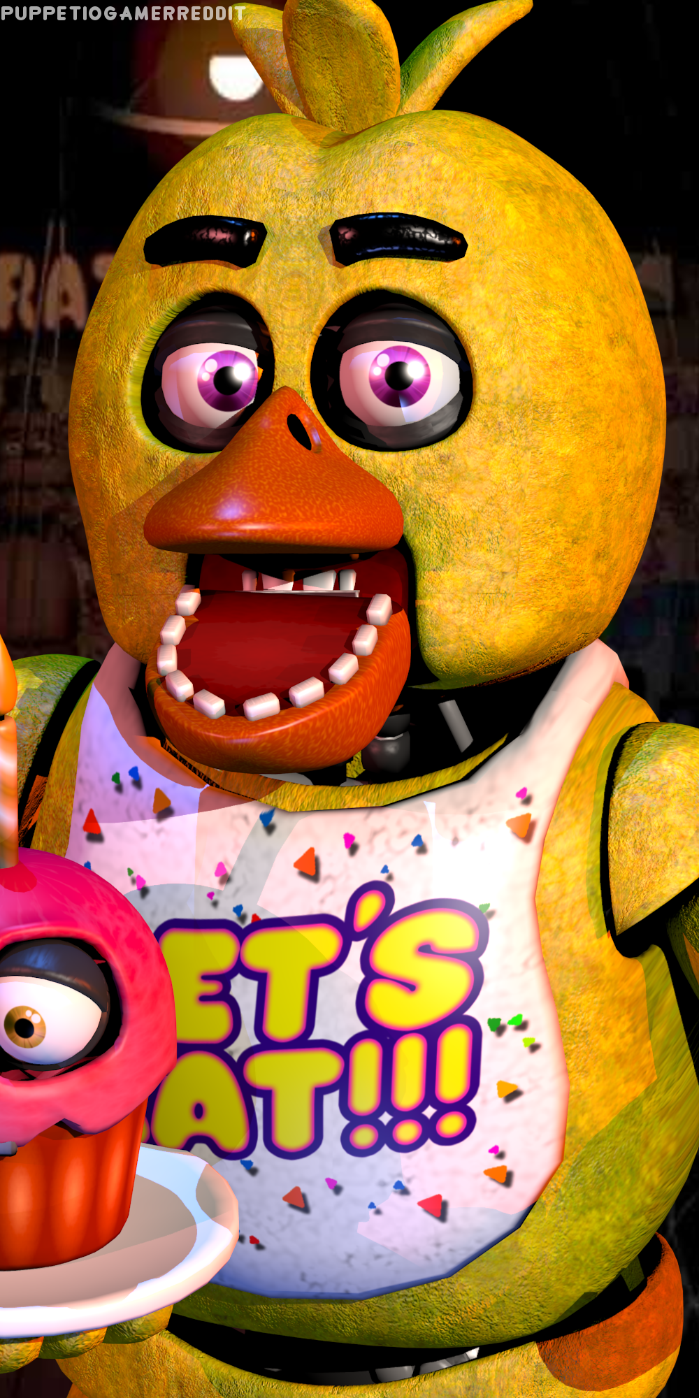 Chica Jumpscare by RopeC4D1637 on DeviantArt