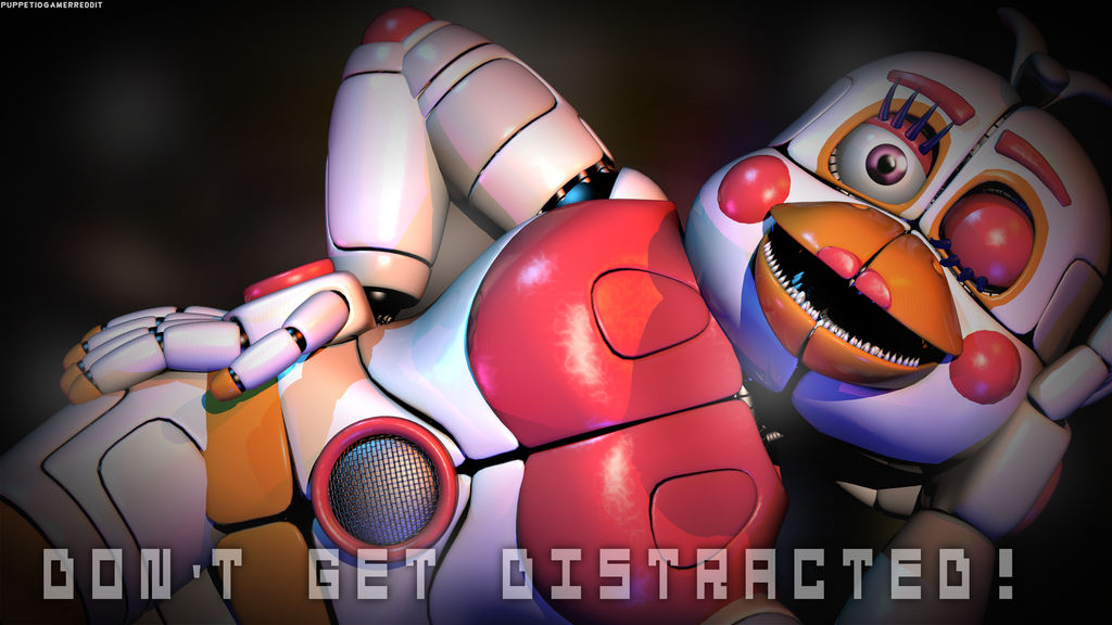 All FUNTIME CHICA Distractions in Ultimate Custom Night 