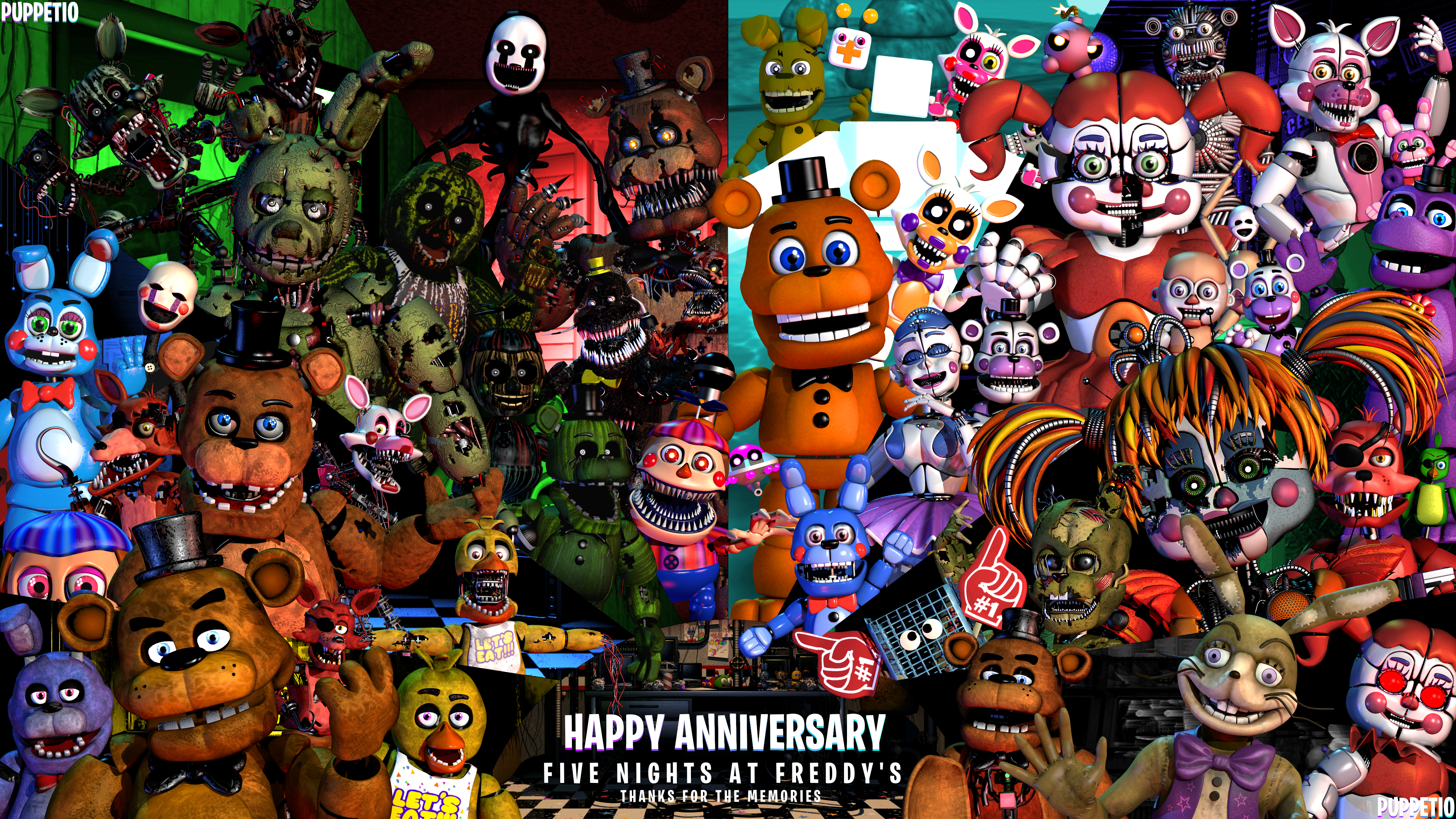 Poster fnaf animatronic by PYPatfnaf on DeviantArt