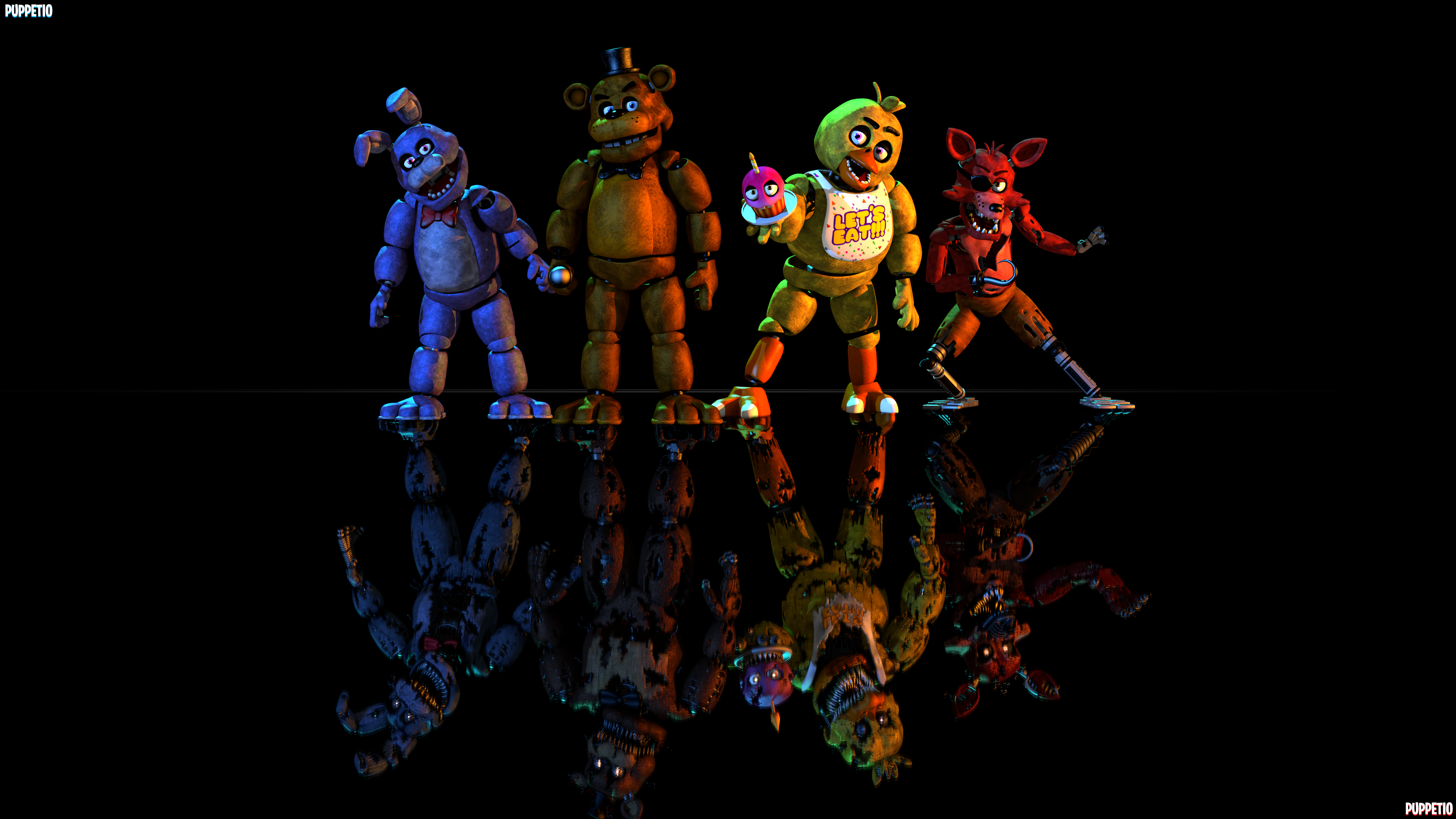 Five Nights At Freddy's 2 PNG - animatronics, argencraft, art, copyright,  deviantart