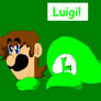 my first luigi tablet drawing