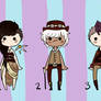 Steampunk adoptables