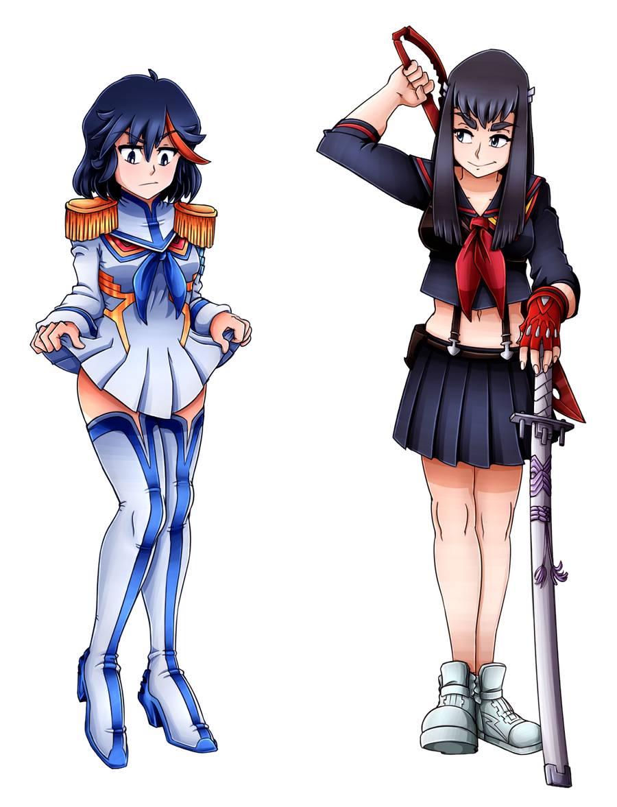 CB:Ryuko and Satsuki