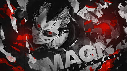 [WALLPAPER]MAGNA BLACK BULL/BLACK CLOVER