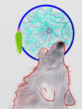 (WIP) Wolf and Dreamcatcher