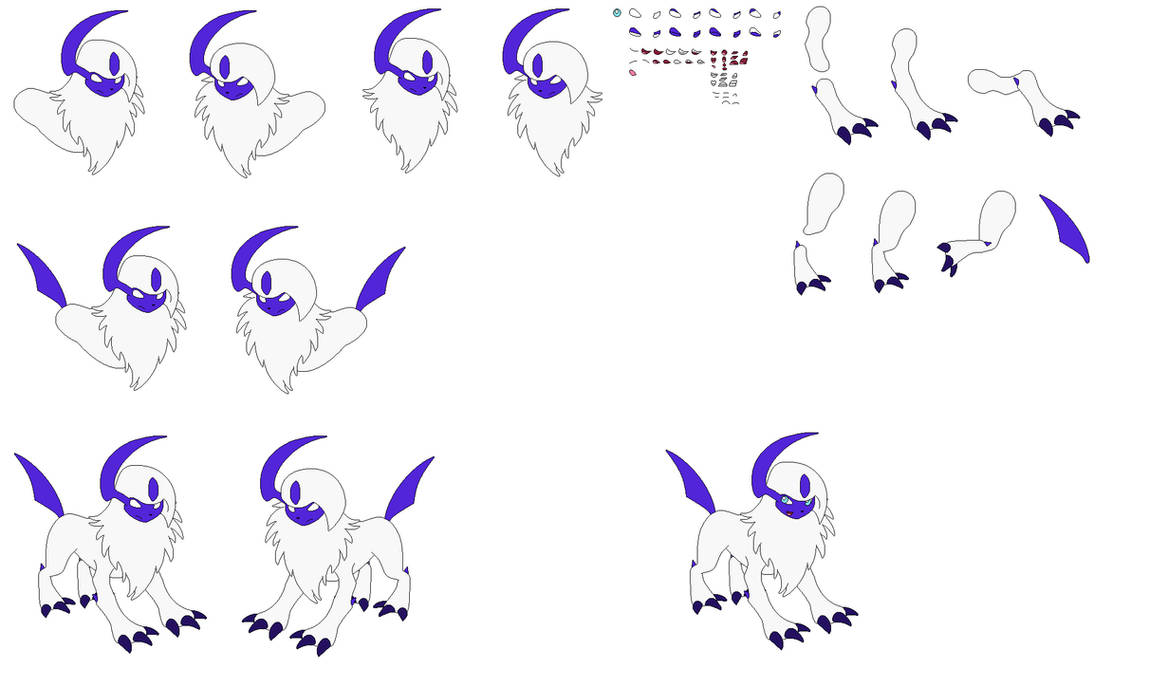 Absalix The Absol (Build) by Eliudeeveelution2k3 on DeviantArt