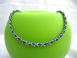 Green Byzantine Necklace
