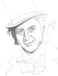 Willy Wonka Sketch