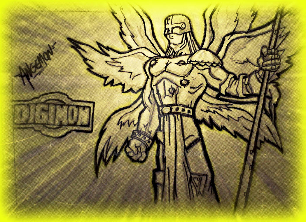 Agemon Digimon ANGEMON Digimon Adventure by Raphael2D on DeviantArt