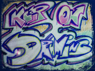 Keep On Drawing Graffiti Piece