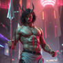 Centaur in city