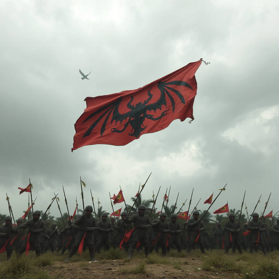 Flag of the demon lord army by JanisFr on DeviantArt