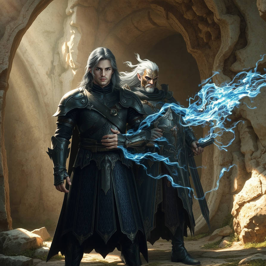 Knight Mage Shell Knight, mage and dungeon by JanisFr on DeviantArt