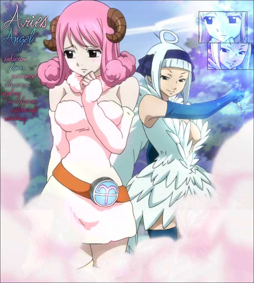 Fairy Tail Aries And Angel By Moontillaa On Deviantart
