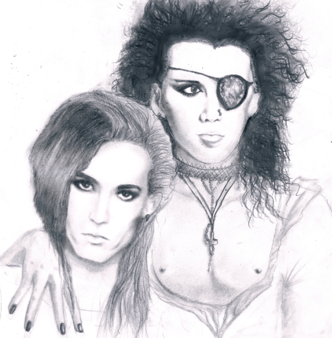 Pete Burns and Steve Coy