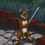 Mouse The warrior in colour 1