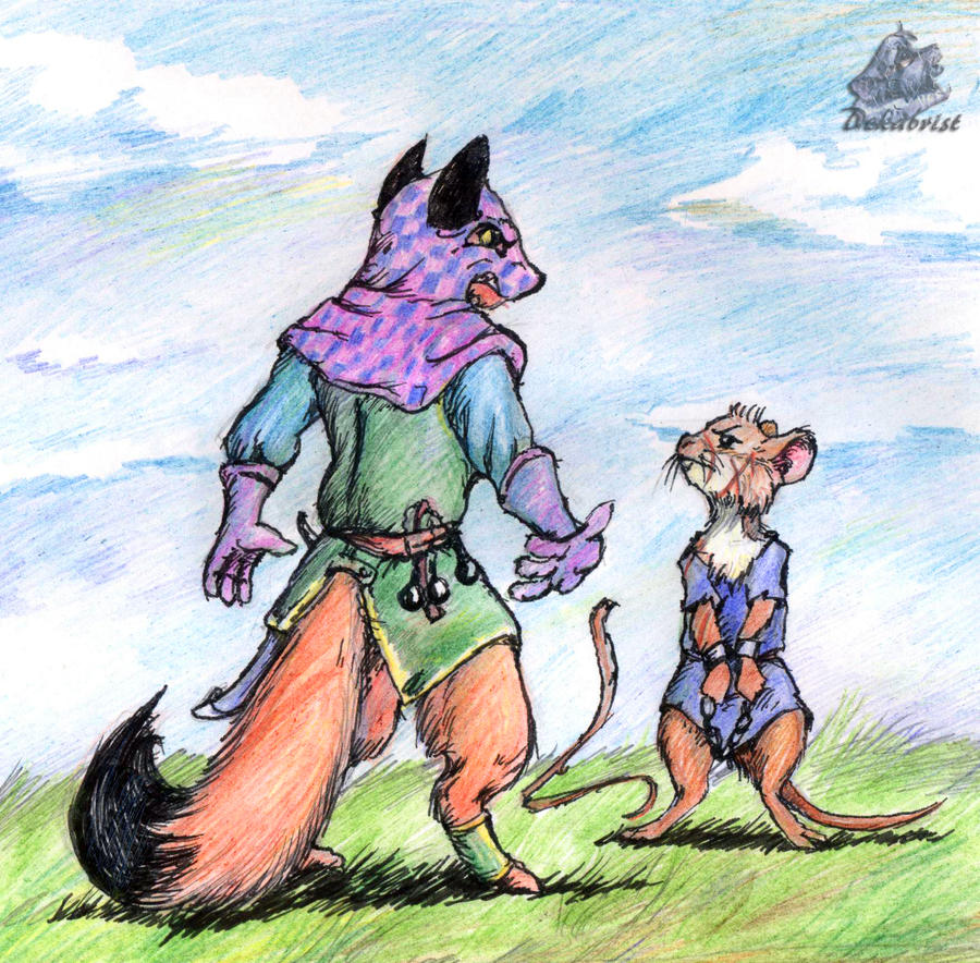Slagar and Mattimeo by DekabristMouse on DeviantArt