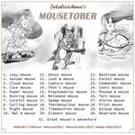 Mousetober2023 by DekabristMouse