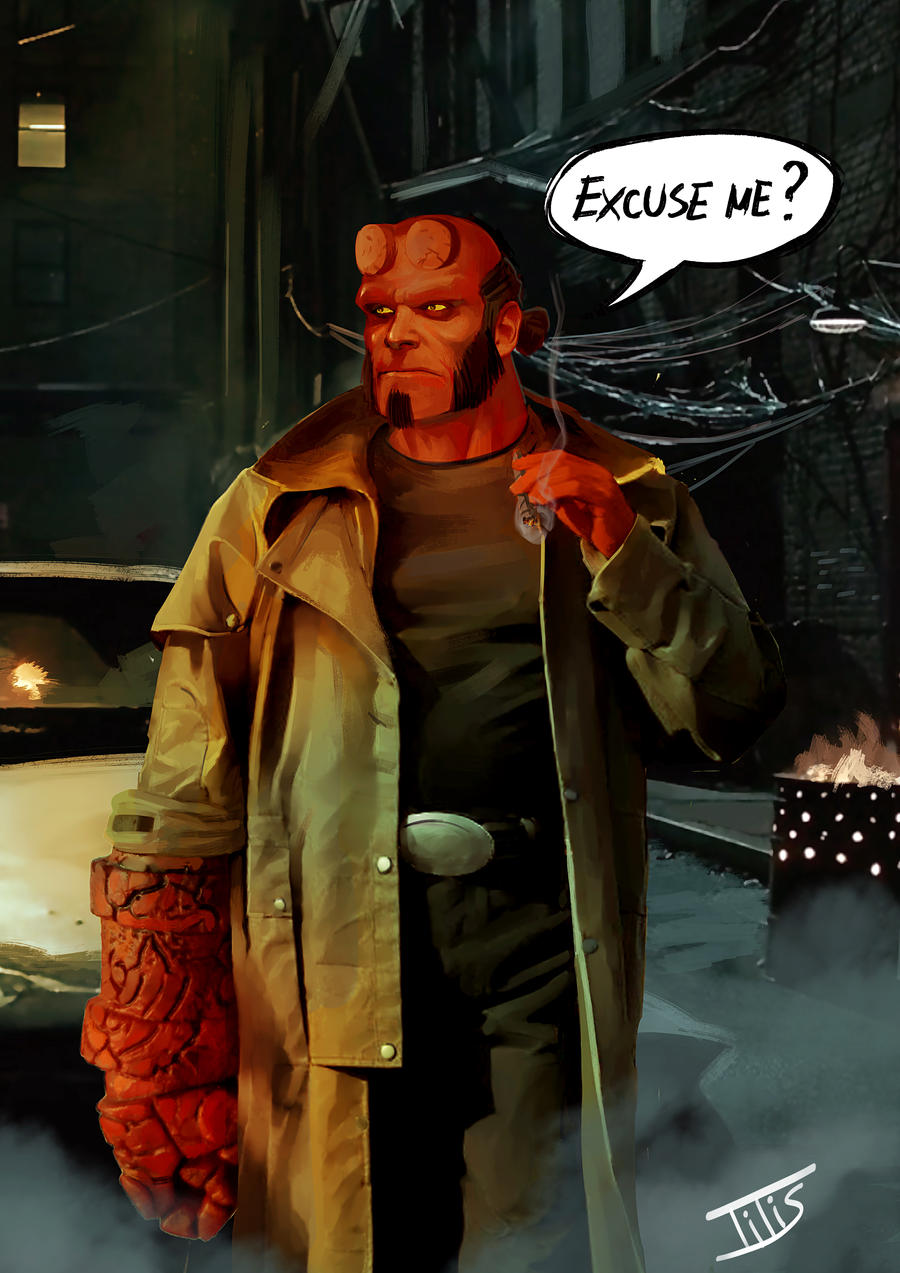 Hellboy...Excuse me?