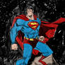 Superman fast color sketch