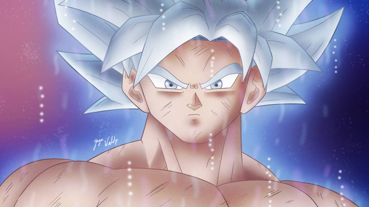 Son Goku Instinto Superior [art by me] : r/dbz