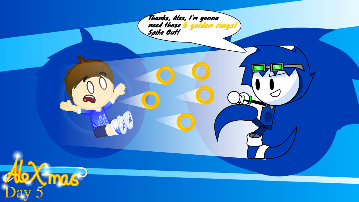AleX-mas Day 5/12: My Gold Rings! by AlexHfromScratch2 on DeviantArt