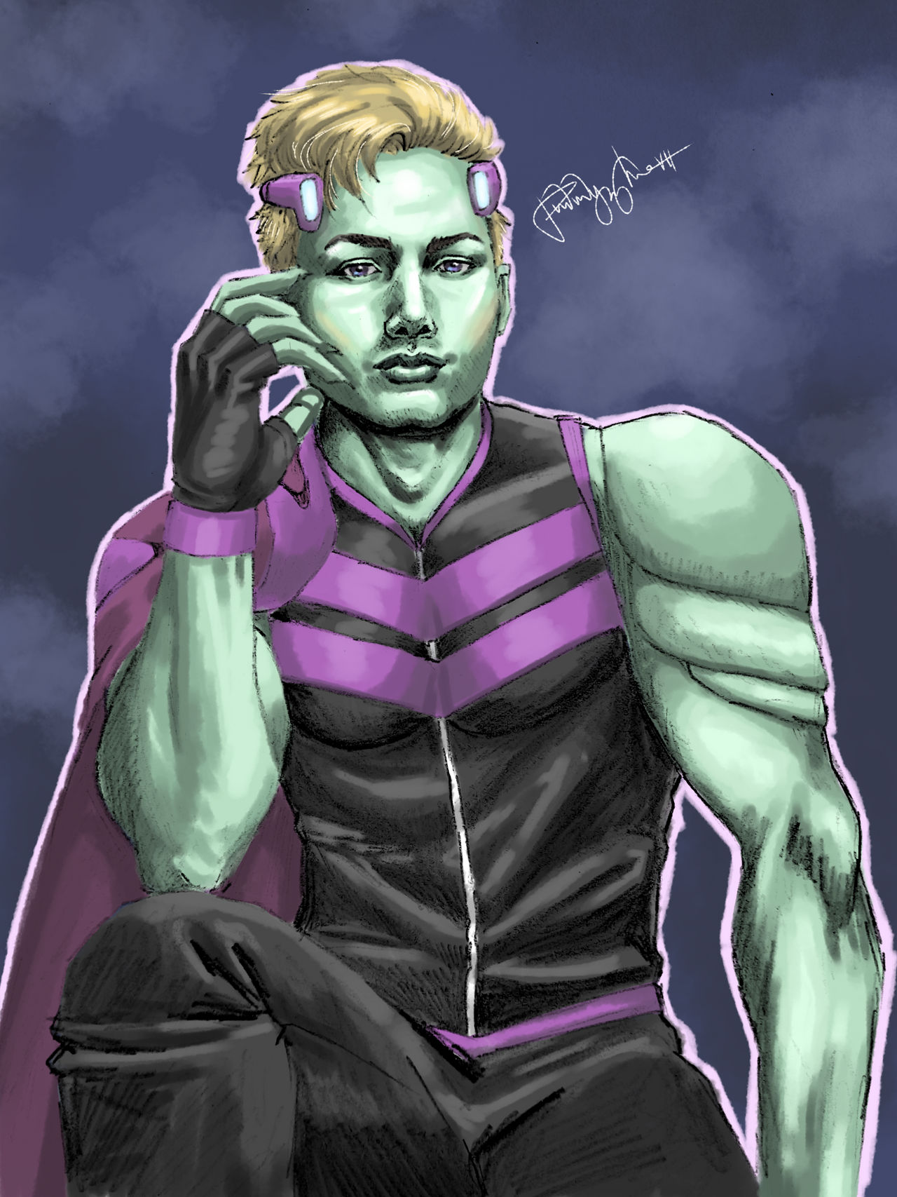Hulkling Hulkling_fanart by Aazhier on DeviantArt